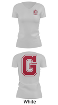 Glenwood High School Wrestling 84372950 Women's Short Sleeve V-neck Shirt - 7
