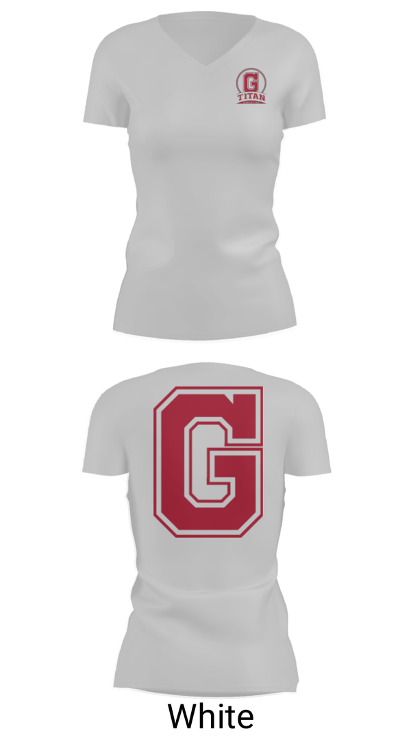 Women's Short Sleeve Vneck Shirt, Glenwood High School Wrestling, Wrestling, Teamtime, Team time, sublimation, custom sports apparel, team uniforms, spirit wear, spiritwear, sports uniforms, custom shirts, team store, custom team store, fundraiser sports, apparel fundraiser