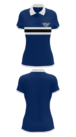 Short Sleeve Performance Polo, Wagner Gen Louis Middle School, Spirit Store, Teamtime, Team time, sublimation, custom sports apparel, team uniforms, spirit wear, spiritwear, sports uniforms, custom shirts, team store, custom team store, fundraiser sports, apparel fundraiser