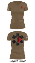 307th Medics 69478986 Women's Short Sleeve V-neck Shirt - 12