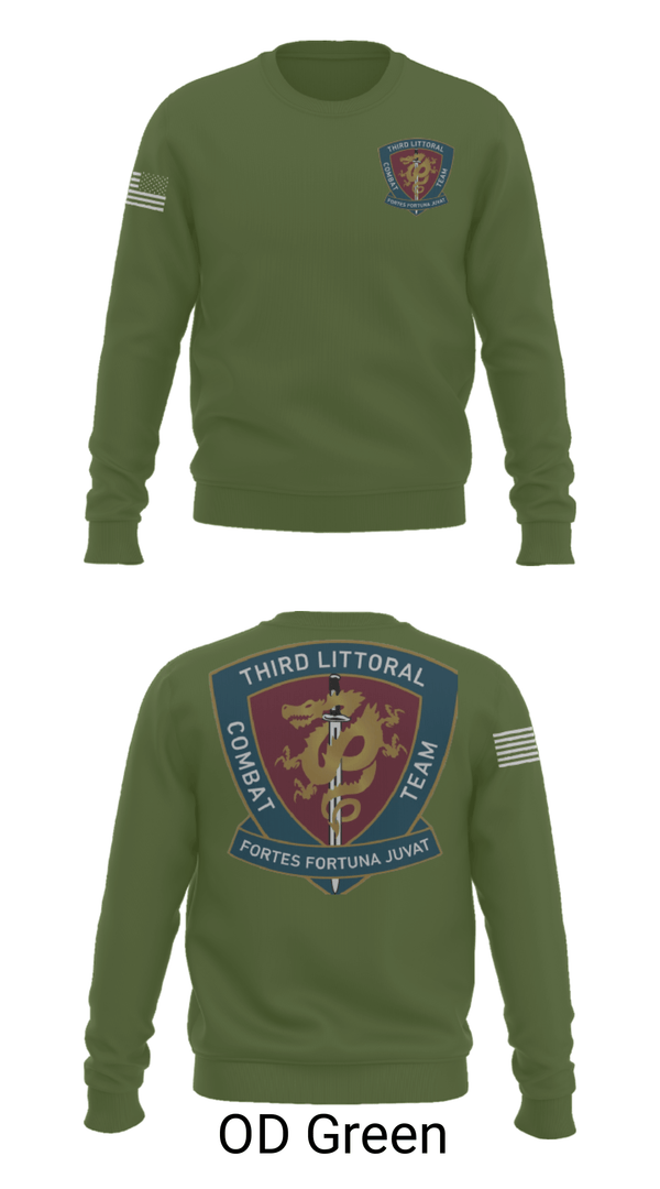 Crew Neck Sweatshirt, , Marines, Teamtime, Team time, sublimation, custom sports apparel, team uniforms, spirit wear, spiritwear, sports uniforms, custom shirts, team store, custom team store, fundraiser sports, apparel fundraiser