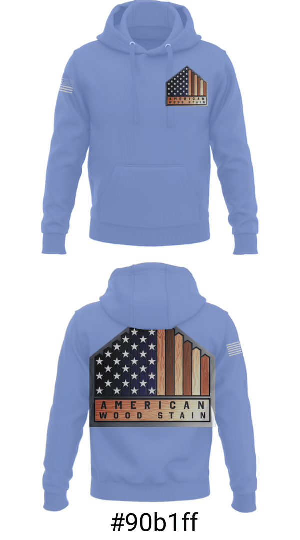 Hoodie, American Wood StainAmerican Wood Stain, , Teamtime, Team time, sublimation, custom sports apparel, team uniforms, spirit wear, spiritwear, sports uniforms, custom shirts, team store, custom team store, fundraiser sports, apparel fundraiser