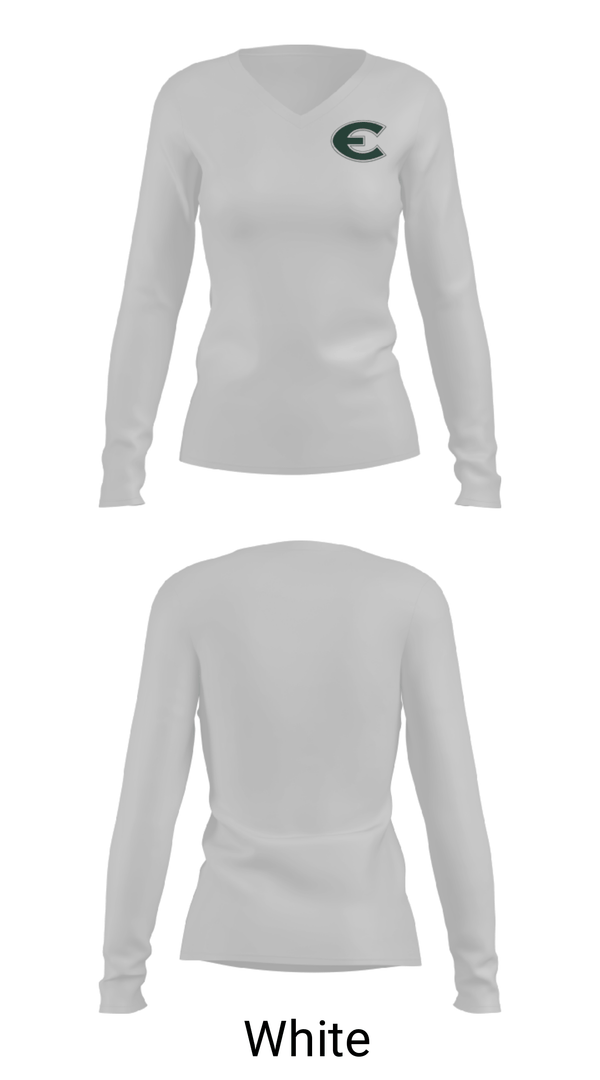 Women's Long Sleeve Vneck Shirt, Evergreen High School Wrestling, Wrestling, Teamtime, Team time, sublimation, custom sports apparel, team uniforms, spirit wear, spiritwear, sports uniforms, custom shirts, team store, custom team store, fundraiser sports, apparel fundraiser