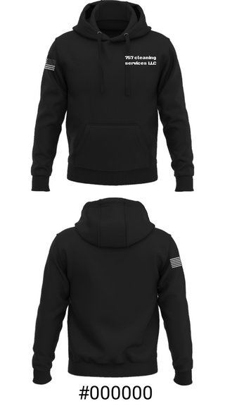 Hoodie, 757 cleaning services LLC, , Teamtime, Team time, sublimation, custom sports apparel, team uniforms, spirit wear, spiritwear, sports uniforms, custom shirts, team store, custom team store, fundraiser sports, apparel fundraiser