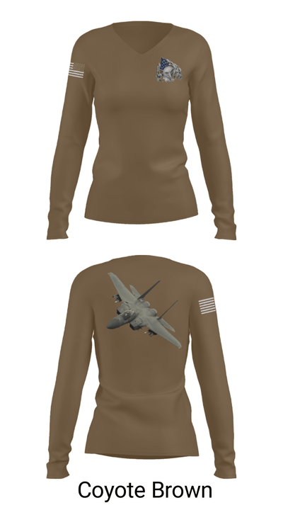 57 FIS 38489790 Women's Long Sleeve V-neck Shirt - 15