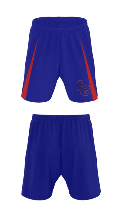 Lamar Country High School 65965333 Athletic Shorts With Pockets - 36