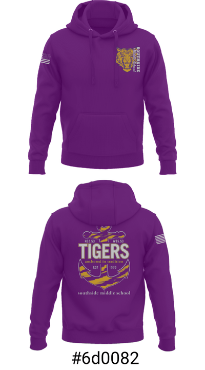 Southside Middle School 37136720 Hoodie - 17