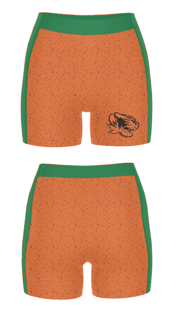 Women's Compression Shorts, Thompson Junior High School Basketball, Women's Basketball, Teamtime, Team time, sublimation, custom sports apparel, team uniforms, spirit wear, spiritwear, sports uniforms, custom shirts, team store, custom team store, fundraiser sports, apparel fundraiser