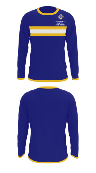 Long Sleeve Performance Shirt, Calhoun Falls Charter High School, Spirit Store, Teamtime, Team time, sublimation, custom sports apparel, team uniforms, spirit wear, spiritwear, sports uniforms, custom shirts, team store, custom team store, fundraiser sports, apparel fundraiser