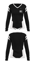 Holy Grill 16465489 Women's Long Sleeve V-neck Shirt - 27