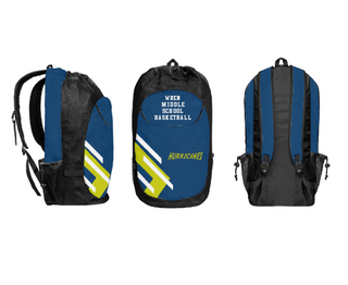 Gear Bag, Wren Middle School Basketball, Men's Basketball, Teamtime, Team time, sublimation, custom sports apparel, team uniforms, spirit wear, spiritwear, sports uniforms, custom shirts, team store, custom team store, fundraiser sports, apparel fundraiser