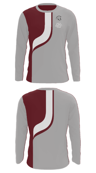 Long Sleeve Performance Shirt, North Crawford Elementary School, Spirit Store, Teamtime, Team time, sublimation, custom sports apparel, team uniforms, spirit wear, spiritwear, sports uniforms, custom shirts, team store, custom team store, fundraiser sports, apparel fundraiser