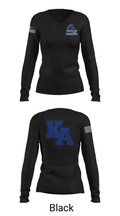 Kingman Academy Of Learning - Intermediate School 58043852 Women's Long Sleeve V-neck Shirt - 13
