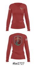 673 EFD Vs. 134 FEST 93499085 Women's Long Sleeve V-neck Shirt - 7