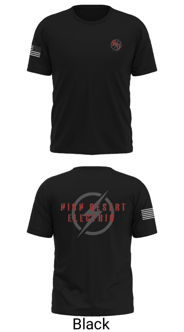 Short Sleeve Performance Shirt, High Desert Electric, , Teamtime, Team time, sublimation, custom sports apparel, team uniforms, spirit wear, spiritwear, sports uniforms, custom shirts, team store, custom team store, fundraiser sports, apparel fundraiser