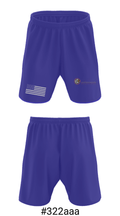 Bellevue-Santa Fe Charter School 14190301 Athletic Shorts With Pockets - 15