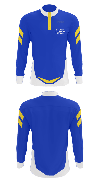 St John Lutheran School 38362013 Quarter Zip Jacket - 27