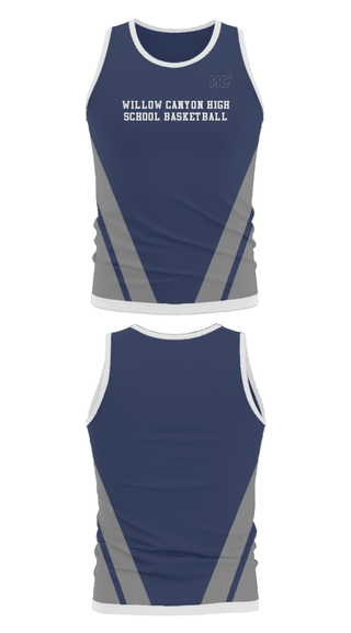 Tank Top, Willow Canyon High School Basketball, Men's Basketball, Teamtime, Team time, sublimation, custom sports apparel, team uniforms, spirit wear, spiritwear, sports uniforms, custom shirts, team store, custom team store, fundraiser sports, apparel fundraiser