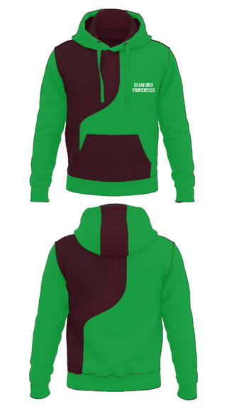 Hoodie, Diamond Properties, Men's Basketball, Teamtime, Team time, sublimation, custom sports apparel, team uniforms, spirit wear, spiritwear, sports uniforms, custom shirts, team store, custom team store, fundraiser sports, apparel fundraiser