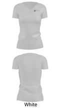 St Clair Co Roe Safe School 26619522 Women's Short Sleeve V-neck Shirt - 7