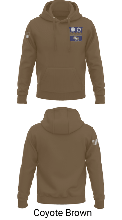 C Co 4th Battalion 17th Infantry, 7th Infantry Division 60203544 Hoodie - 16