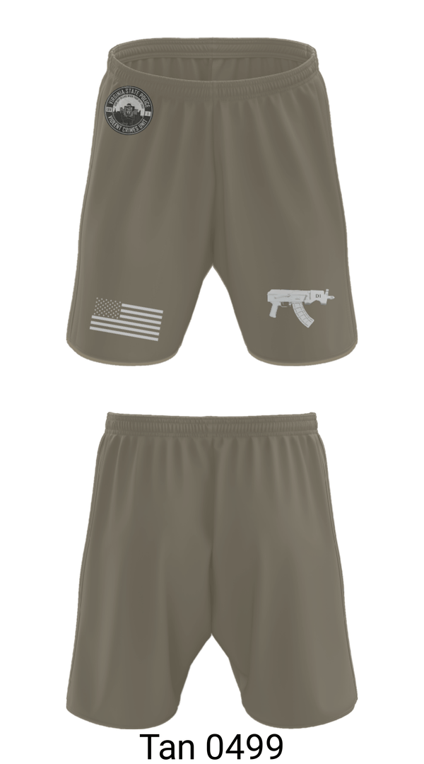 Athletic Shorts With Pockets, Violent Crimes Unit, Police, Teamtime, Team time, sublimation, custom sports apparel, team uniforms, spirit wear, spiritwear, sports uniforms, custom shirts, team store, custom team store, fundraiser sports, apparel fundraiser