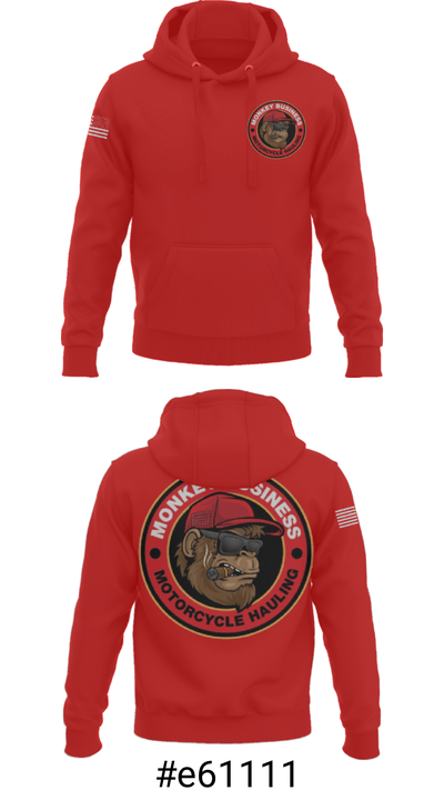 Monkey Business Motorcycke Hauling 57300116 Hoodie - 17