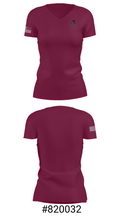 Cuyuna Range Elementary School 17630478 Women's Short Sleeve V-neck Shirt - 21