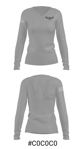 Women's Long Sleeve Vneck Shirt, Westerville Central High School Basketball, Women's Basketball, Teamtime, Team time, sublimation, custom sports apparel, team uniforms, spirit wear, spiritwear, sports uniforms, custom shirts, team store, custom team store, fundraiser sports, apparel fundraiser