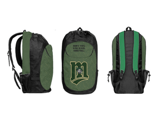 Gear Bag, Monte Vista High School Basketball, Women's Basketball, Teamtime, Team time, sublimation, custom sports apparel, team uniforms, spirit wear, spiritwear, sports uniforms, custom shirts, team store, custom team store, fundraiser sports, apparel fundraiser