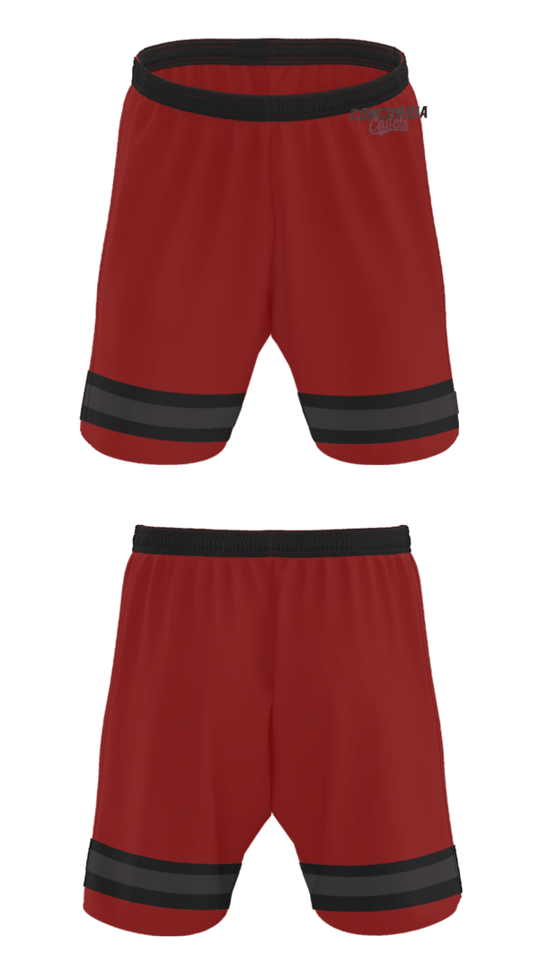 Athletic Shorts With Pockets, Concordia Lutheran High School Gymnastics, Spirit Store, Teamtime, Team time, sublimation, custom sports apparel, team uniforms, spirit wear, spiritwear, sports uniforms, custom shirts, team store, custom team store, fundraiser sports, apparel fundraiser