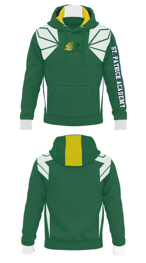 Hoodie, St. Patrick Academy, Spirit Store, Teamtime, Team time, sublimation, custom sports apparel, team uniforms, spirit wear, spiritwear, sports uniforms, custom shirts, team store, custom team store, fundraiser sports, apparel fundraiser