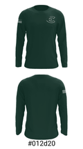 Evergreen High School Wrestling 14031205 Long Sleeve Performance Shirt - 18