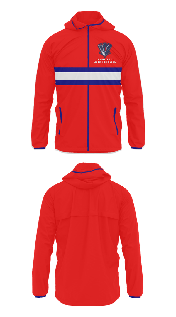Windbreaker, Providence Hall Junior High School, Spirit Store, Teamtime, Team time, sublimation, custom sports apparel, team uniforms, spirit wear, spiritwear, sports uniforms, custom shirts, team store, custom team store, fundraiser sports, apparel fundraiser