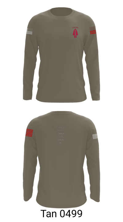 1st SFOD-D 3487936 Long Sleeve Performance Shirt - 35