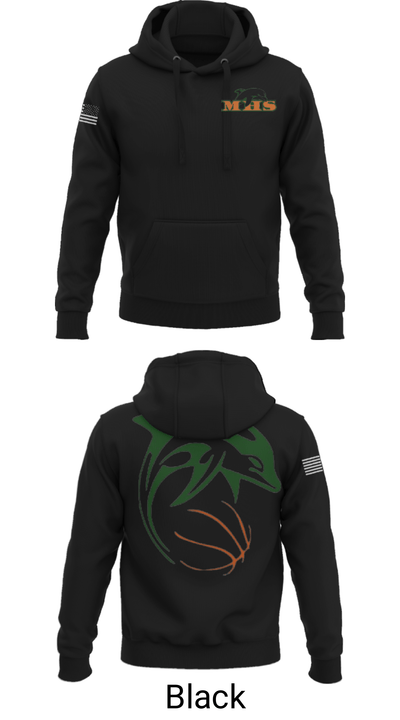 Crawford Mosley High School Basketball 36550483 Hoodie - 10