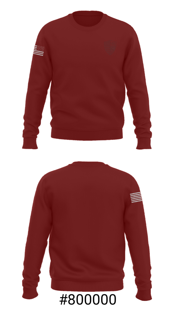 Crew Neck Sweatshirt, Valiente College Preparatory Charter School, Spirit Store, Teamtime, Team time, sublimation, custom sports apparel, team uniforms, spirit wear, spiritwear, sports uniforms, custom shirts, team store, custom team store, fundraiser sports, apparel fundraiser