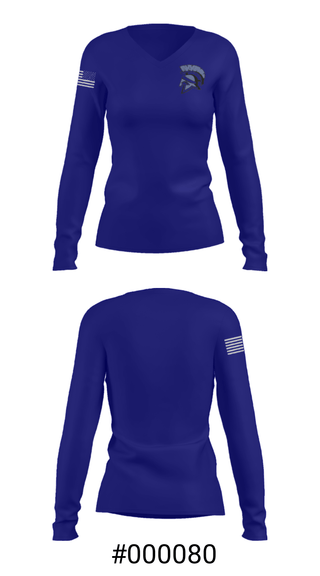 Women's Long Sleeve Vneck Shirt, Waldwick High School Basketball, Women's Basketball, Teamtime, Team time, sublimation, custom sports apparel, team uniforms, spirit wear, spiritwear, sports uniforms, custom shirts, team store, custom team store, fundraiser sports, apparel fundraiser