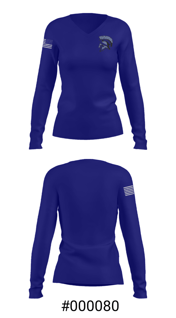 Women's Long Sleeve Vneck Shirt, Waldwick High School Basketball, Women's Basketball, Teamtime, Team time, sublimation, custom sports apparel, team uniforms, spirit wear, spiritwear, sports uniforms, custom shirts, team store, custom team store, fundraiser sports, apparel fundraiser