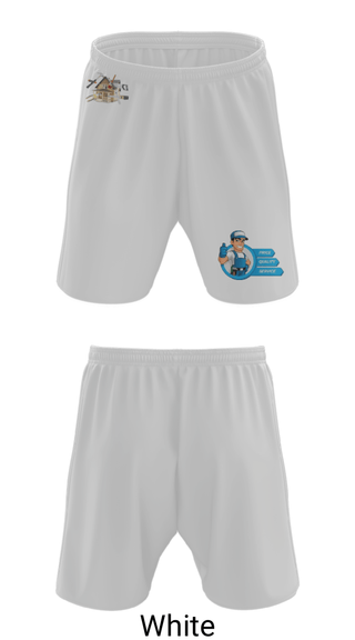 Athletic Shorts With Pockets, Castillo's painting, , Teamtime, Team time, sublimation, custom sports apparel, team uniforms, spirit wear, spiritwear, sports uniforms, custom shirts, team store, custom team store, fundraiser sports, apparel fundraiser