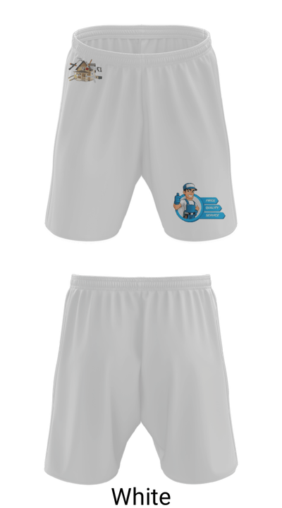 Castillo's painting 13052054 Athletic Shorts With Pockets - 1