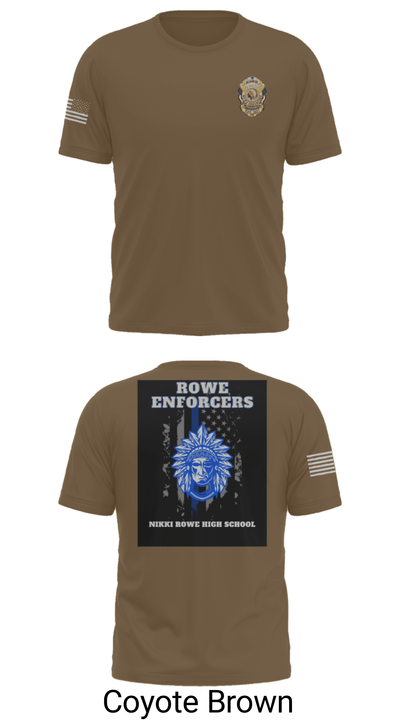 Rowe Enforcers 68406360 Short Sleeve Performance Shirt - 14