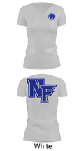 North Forney High School Basketball 14770415 Women's Short Sleeve V-neck Shirt - 7