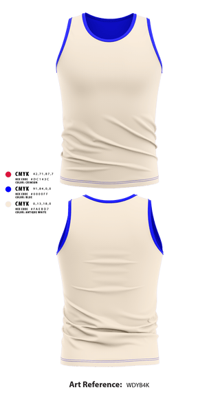Tank Top, Clinton Cardinals, Track & Field, Teamtime, Team time, sublimation, custom sports apparel, team uniforms, spirit wear, spiritwear, sports uniforms, custom shirts, team store, custom team store, fundraiser sports, apparel fundraiser