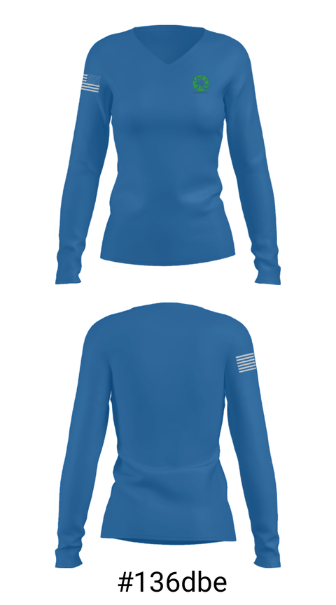Women's Long Sleeve Vneck Shirt, Dream Academy Schools, Spirit Store, Teamtime, Team time, sublimation, custom sports apparel, team uniforms, spirit wear, spiritwear, sports uniforms, custom shirts, team store, custom team store, fundraiser sports, apparel fundraiser