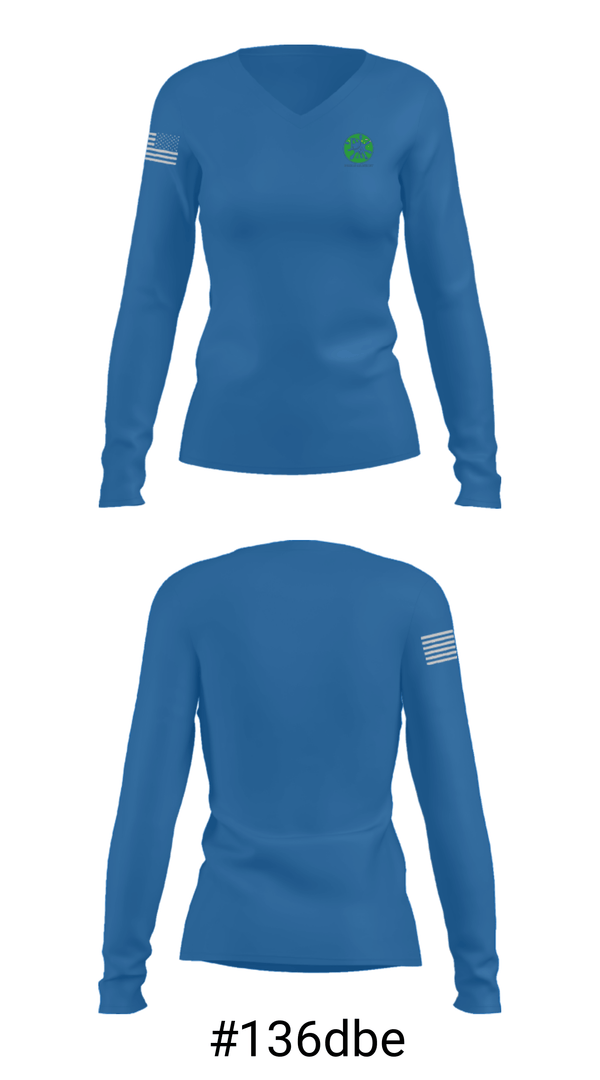 Women's Long Sleeve Vneck Shirt, Dream Academy Schools, Spirit Store, Teamtime, Team time, sublimation, custom sports apparel, team uniforms, spirit wear, spiritwear, sports uniforms, custom shirts, team store, custom team store, fundraiser sports, apparel fundraiser