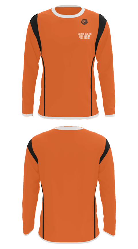 Long Sleeve Performance Shirt, Croton-Harmon High School Wrestling, Wrestling, Teamtime, Team time, sublimation, custom sports apparel, team uniforms, spirit wear, spiritwear, sports uniforms, custom shirts, team store, custom team store, fundraiser sports, apparel fundraiser