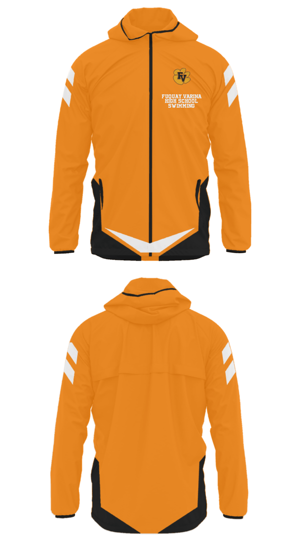 Windbreaker, Fuquay-Varina High School Swimming, Swimming, Teamtime, Team time, sublimation, custom sports apparel, team uniforms, spirit wear, spiritwear, sports uniforms, custom shirts, team store, custom team store, fundraiser sports, apparel fundraiser