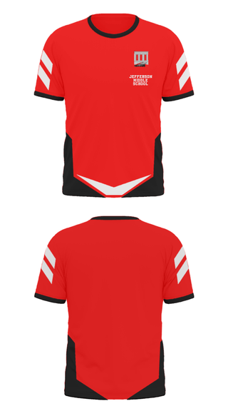 Short Sleeve Performance Polo, Jefferson Middle School, Spirit Store, Teamtime, Team time, sublimation, custom sports apparel, team uniforms, spirit wear, spiritwear, sports uniforms, custom shirts, team store, custom team store, fundraiser sports, apparel fundraiser