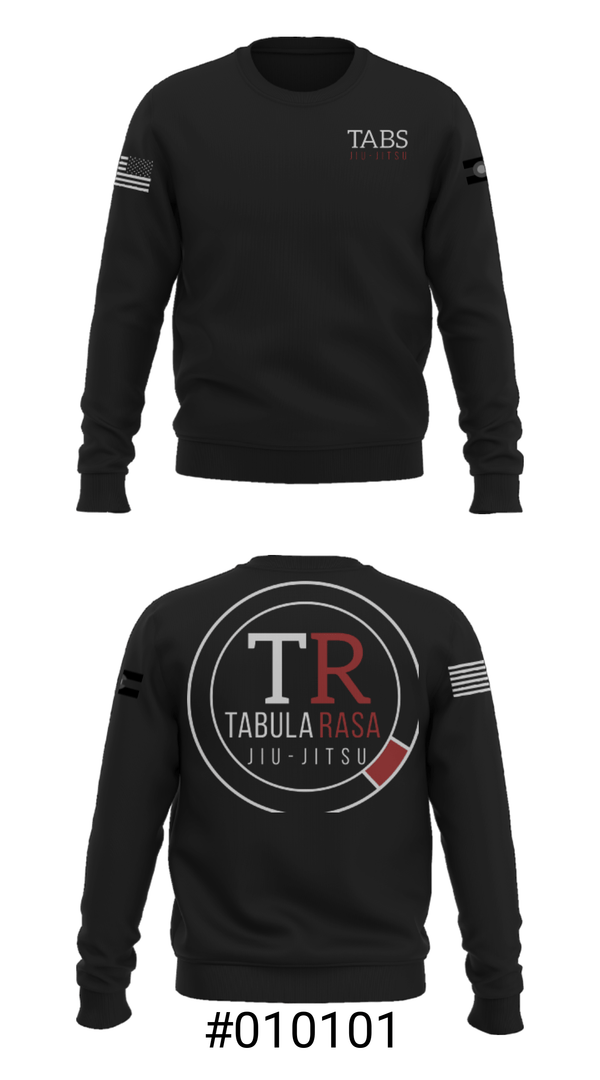 Crew Neck Sweatshirt, Tabula Rasa Brazilian Jiu-Jitsu, Wrestling, Teamtime, Team time, sublimation, custom sports apparel, team uniforms, spirit wear, spiritwear, sports uniforms, custom shirts, team store, custom team store, fundraiser sports, apparel fundraiser